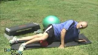 Thigh, IT Band myofascial release: BodySpex fitness with Jai