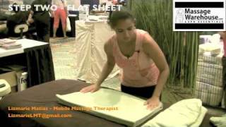 Mobile Massage Therapist - How To Fold Massage Sheets